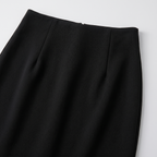 Women's Pencil Mini Skirt with High-Rise Waist