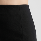 Women's Pencil Mini Skirt with High-Rise Waist
