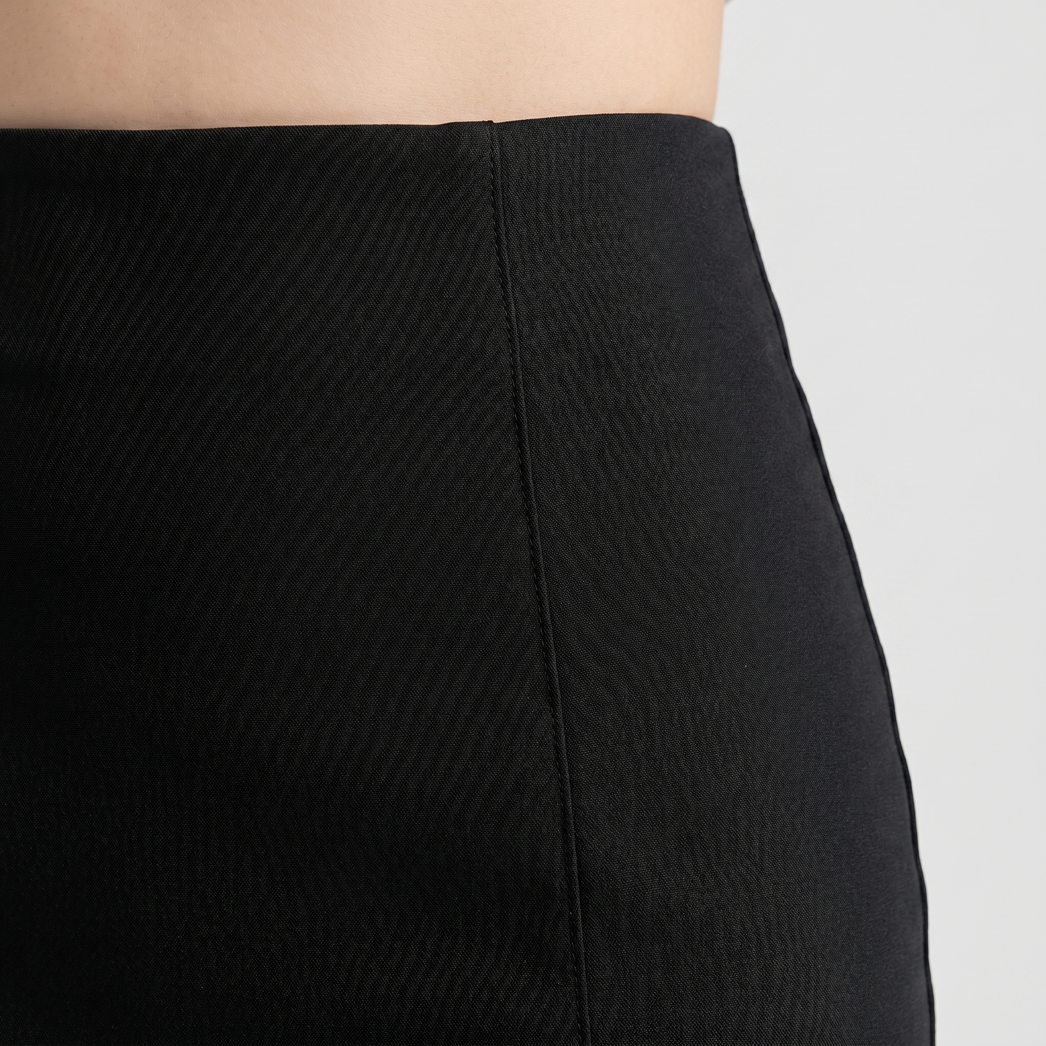 Women's Pencil Mini Skirt with High-Rise Waist