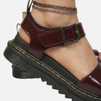 Women's Platform Sandals with Adjustable Buckle Strap