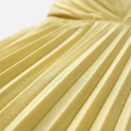 Women's Pleated V-Neck Midi Dress