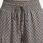 Women's Relaxed Wide-Leg Pants with Geometric Print
