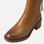 Women's Side-Zip Ankle Boots with Block Heel