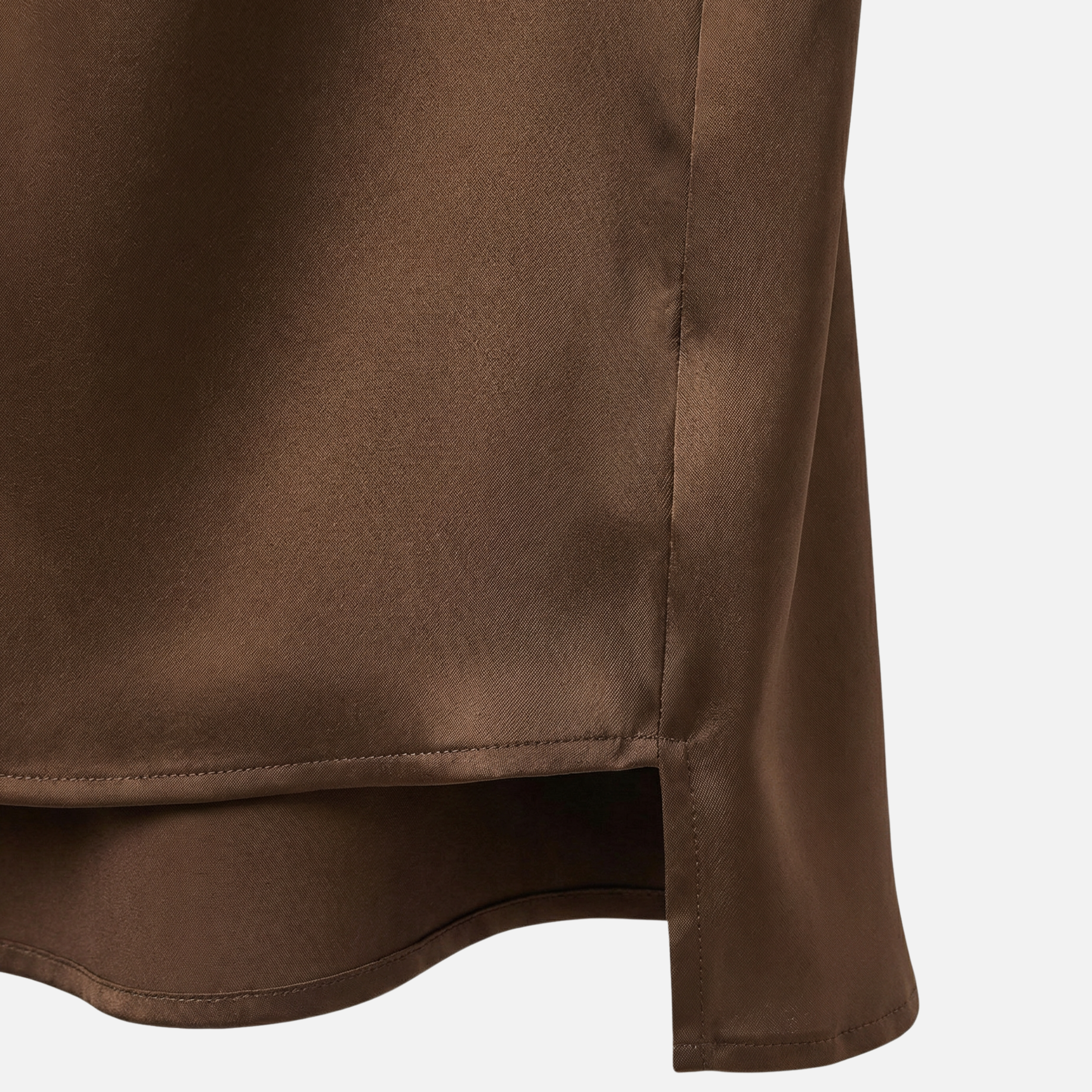 Women's Silk Button-Closure Blouse with Fluid Fit
