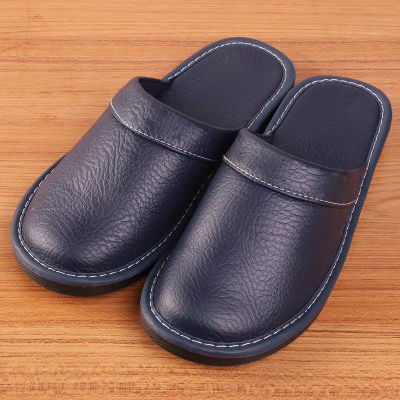 Men's Minimal Slip-On Slippers with Flat Sole