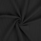 Men's Slim-Fit Ribbed Polo Shirt with V-Neck
