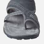 Unisex Synthetic Textile Sandals with Toe-Post Design