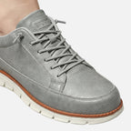 Men's Faux Leather Casual Sneakers with Padded Collar
