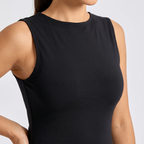 Women's Ruched Mini Party Dress with Boat Neck