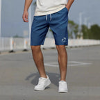 Men's Relaxed Above-Knee Shorts with Side Pockets