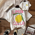 Women's Cotton T-Shirt with Summer Graphic Print