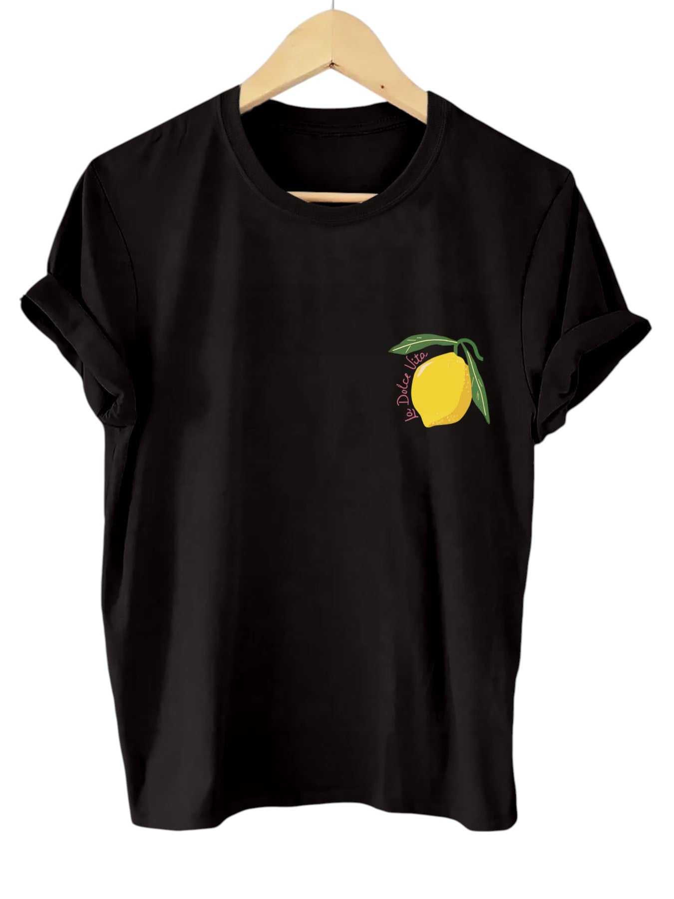 Women's Cotton T-Shirt with Summer Graphic Print