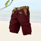 Men's Relaxed Cargo Shorts with Flap Pockets