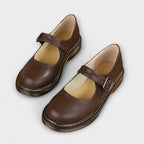 Women's Mary Jane Shoes with Buckle Strap and Chunky Sole