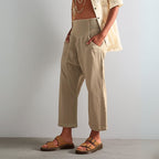 Women's Relaxed Wide Leg Pants with Smocked Waist and Pockets