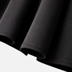 Women's High-Waist Pleated Midi Skirt with Adjustable Belt