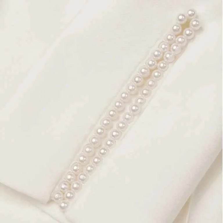 Women's Wide-Leg Wedding Jumpsuit with Boat Neck