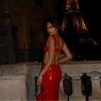 Red Sequin Cut Out Maxi Dress