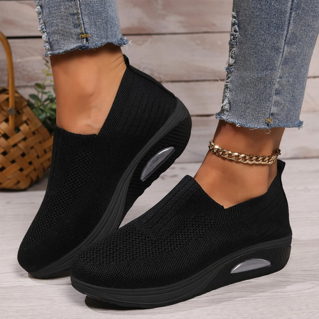 Women's Slip-On Comfort Shoes with Cushioned Sole